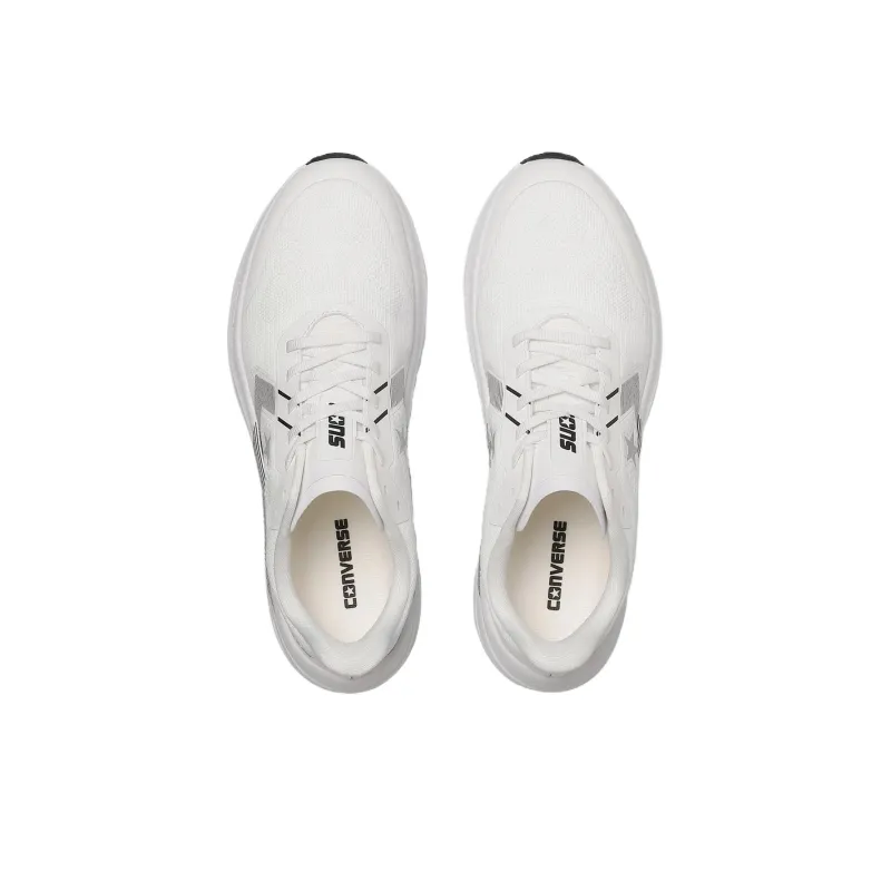 Converse Cons Rundual Cushioning, Wear Resistant Low Top Running Shoes Unisex White Gray Japan Version-3