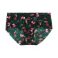 1 Pack (Black Sole with Leaf and Floral Pattern)