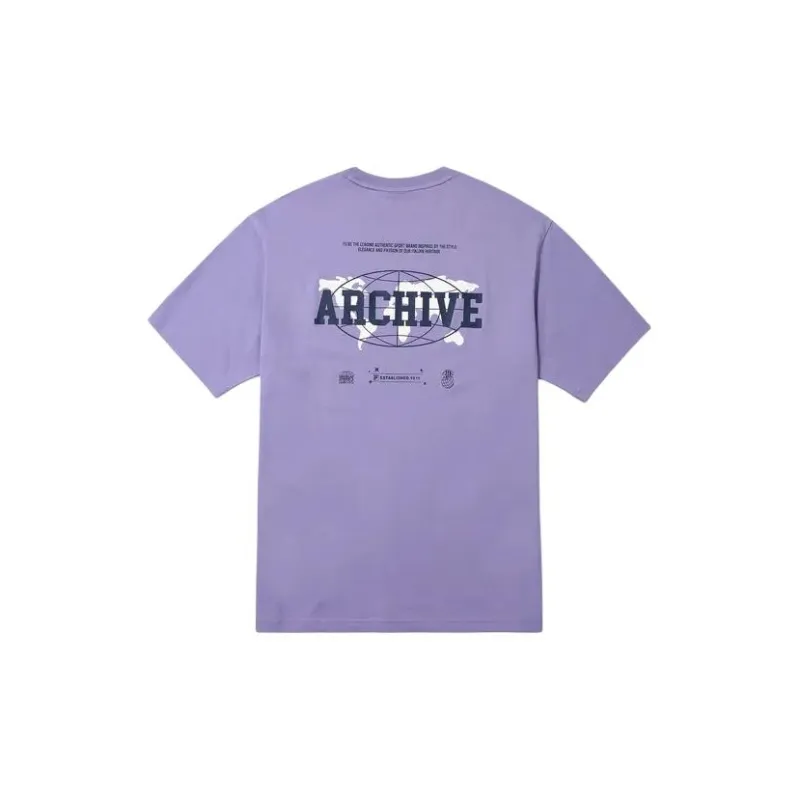 FILA T Shirts Unisex Purple-1