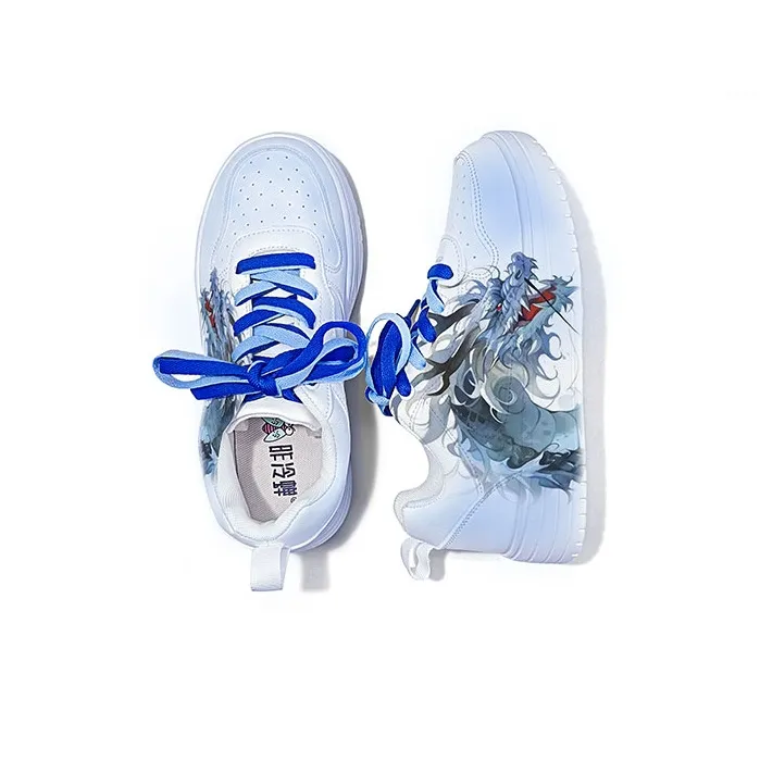 Cold Cicadas Yesterday Lightweight And Breathable Low Top Skateboard Shoes Unisex-3