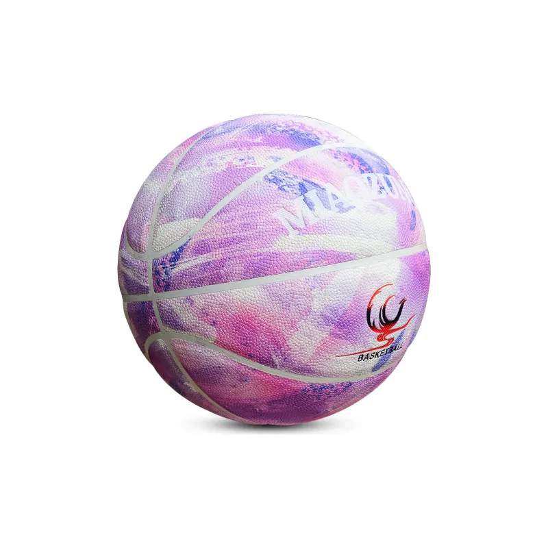 MIAOZUNG PU Basketball Pink Purple Size 7 Training-2
