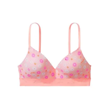 VICTORIA'S SECRET Bra Women's Pink Daisy Print