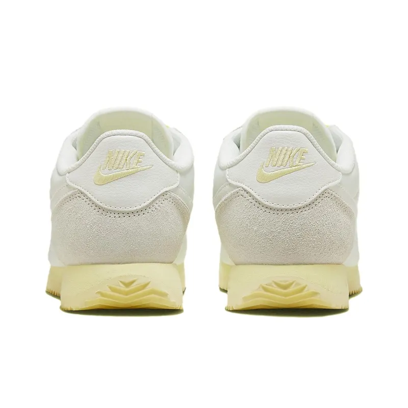 Nike Cortez White/Pale Yellow Women's-4