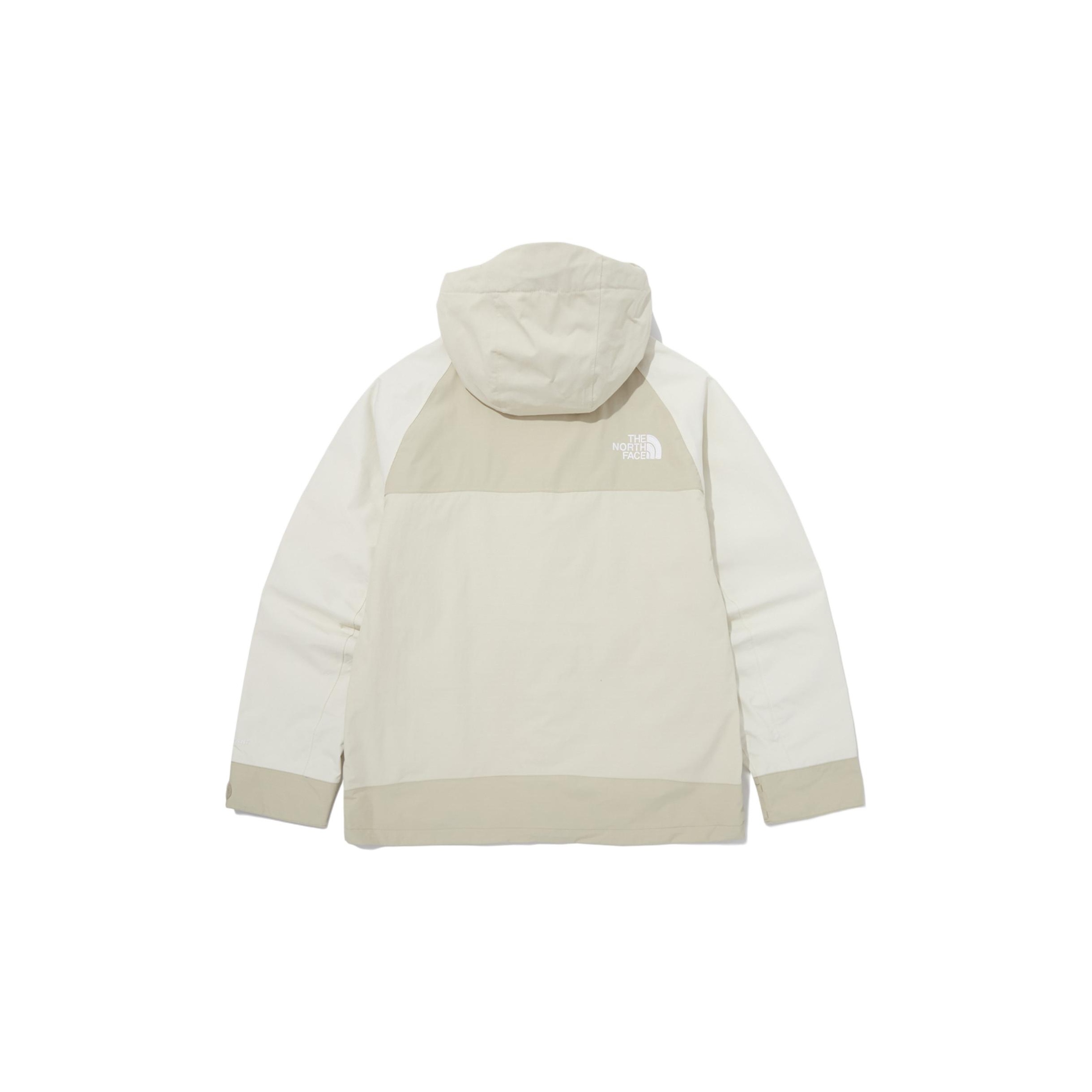THE NORTH FACE Windbreaker Jackets Unisex Milk White/Apricot THE NORTH FACE Windbreaker Jackets Unisex Milk White/Apricot