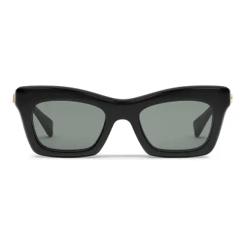 GUCCI Rectangular Sunglasses Women's Black