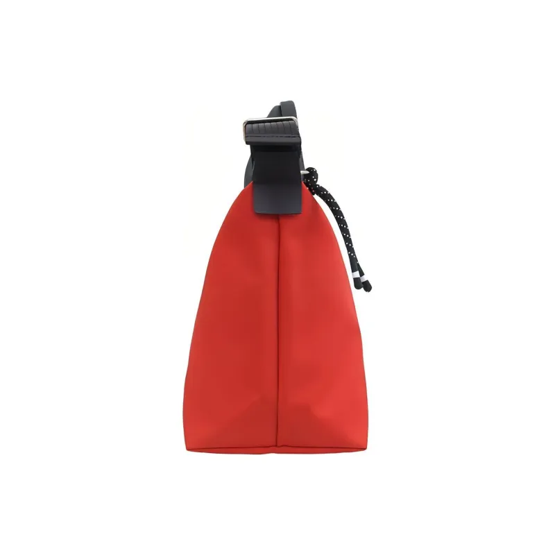 LONGCHAMP Le Pliage Energy Cow Leather Trim Shoulder Bag, Crossbody Bag, Handbag Medium Size Women's Red-3
