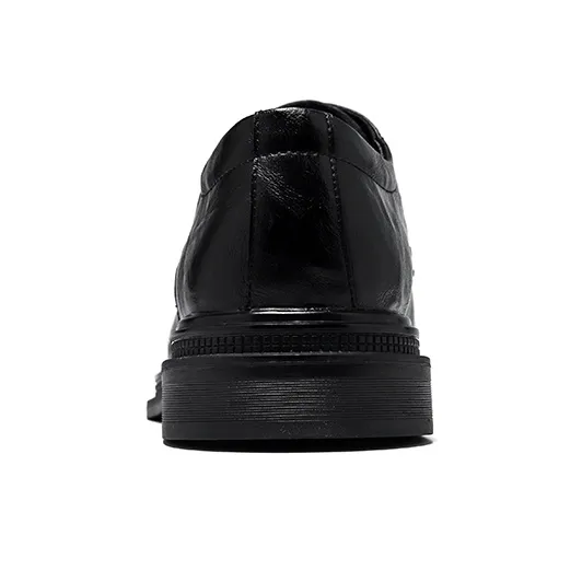 Beidouniao Dress Shoes Men's Black-4