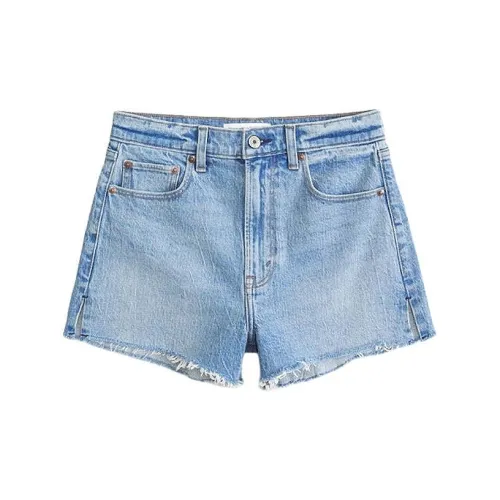 Abercrombie＆Fitch Denim Shorts Women's Light Medium Washable