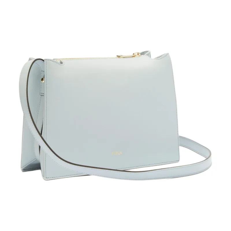 Furla Calfskin Shoulder Bag Crossbody Bag Women's Sky Blue-1
