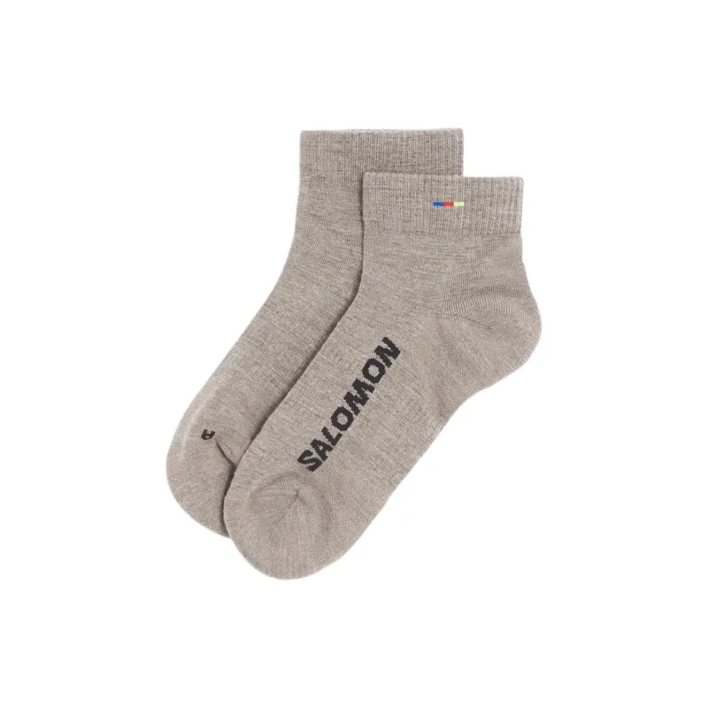 SALOMON Mid-Calf Socks Unisex Gray-0