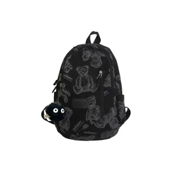 Meow in the grass Backpacks