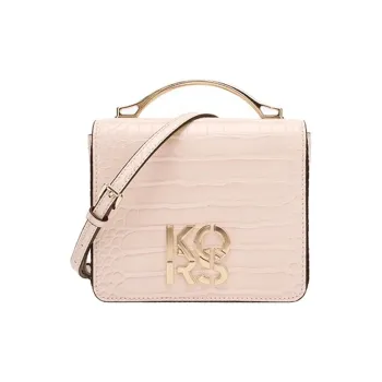 MICHAEL KORS' Cow Leather One Shoulder Handbag, Crossbody Bag Medium Size Women's Pink