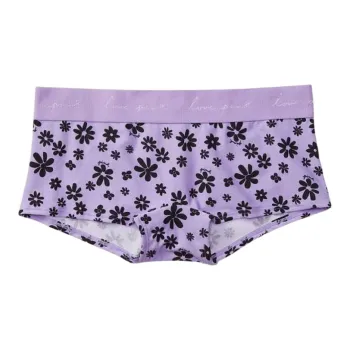 VICTORIA'S SECRET Underpants Women's 1 Pack Lavender Floral Print