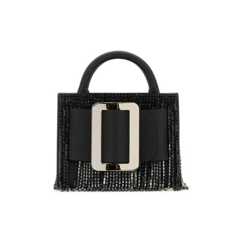 BOYY Bobby 18 Embellished Fringed Tote Bag-0