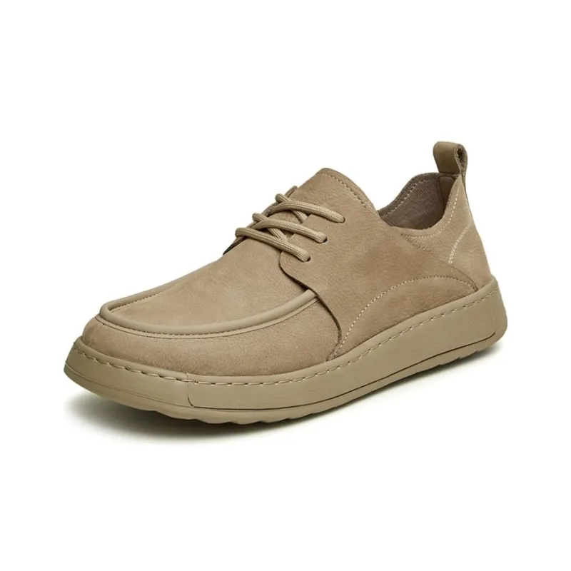TATA Men's Casual Shoes Men Low Top Solid Color-6