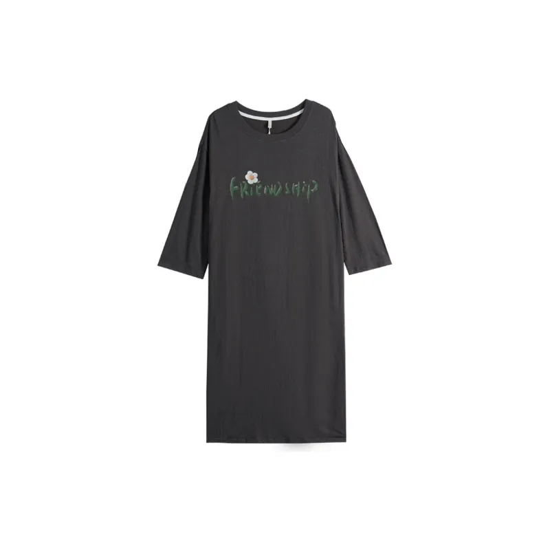 Dorame Nightgown Women's Dark Gray-0
