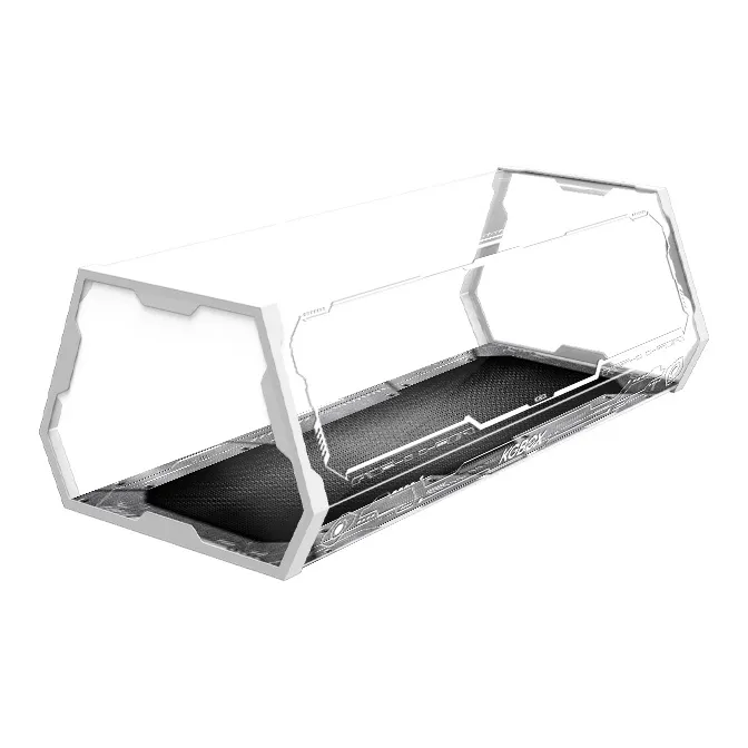 KGBOX Building Block Technic 42171 Mercedes F1 Formula Racing Figure Acrylic Display Case Model Accessories-7