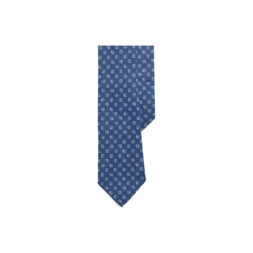 Polo Ralph Lauren Square-jacquard Linen Tie