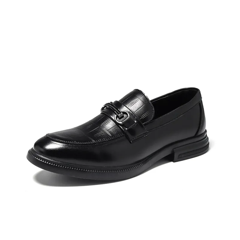 Beidouniao Dress Shoes Men's Black-1