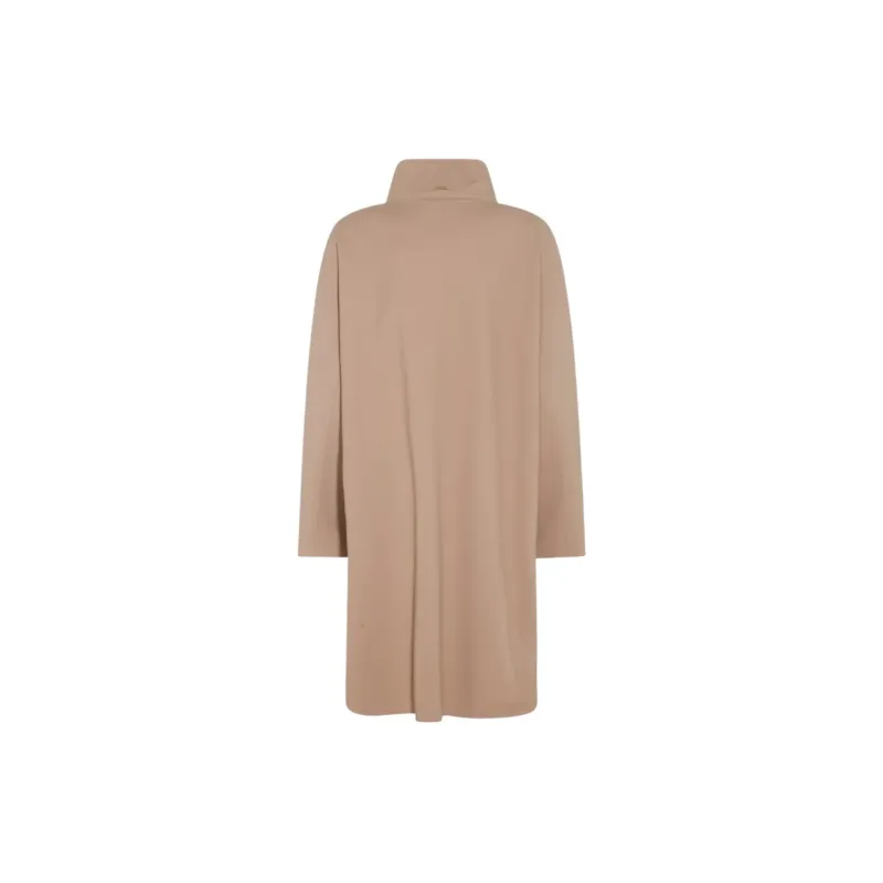 HERNO High Neck Long Sleeved Coat-1