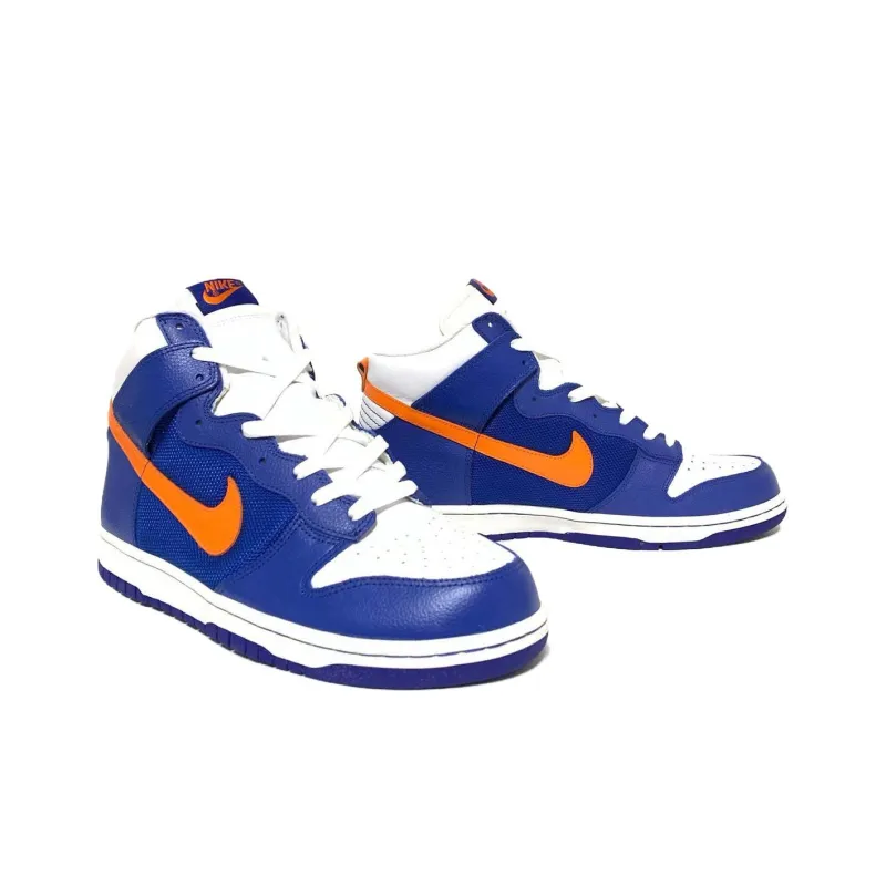 Nike Dunk High 'Sport Royal Orange Blaze'-2