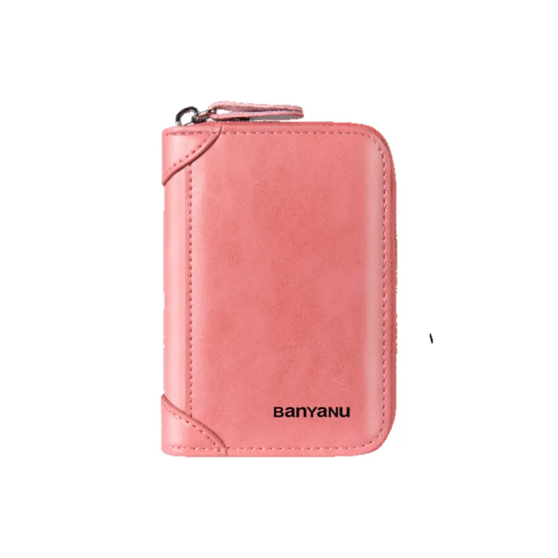 Banyanu Cow Leather Card Holder Regular Unisex Multicolor-10