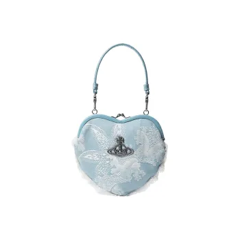 Vivienne Westwood Cotton Handbag Wallet Women's Blue Coral