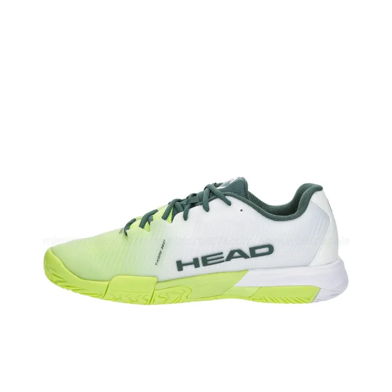 HEAD REVOLT PRO 4.0 Low Top Tennis Shoes Unisex Green White-4