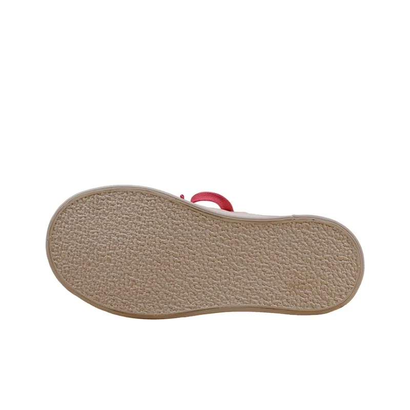 MINGKUANG Canvas Shoes Women's Low Top Pink/Green/White/Red-6