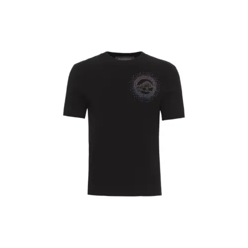 BRAUN BUFFEL T-Shirts Men Black