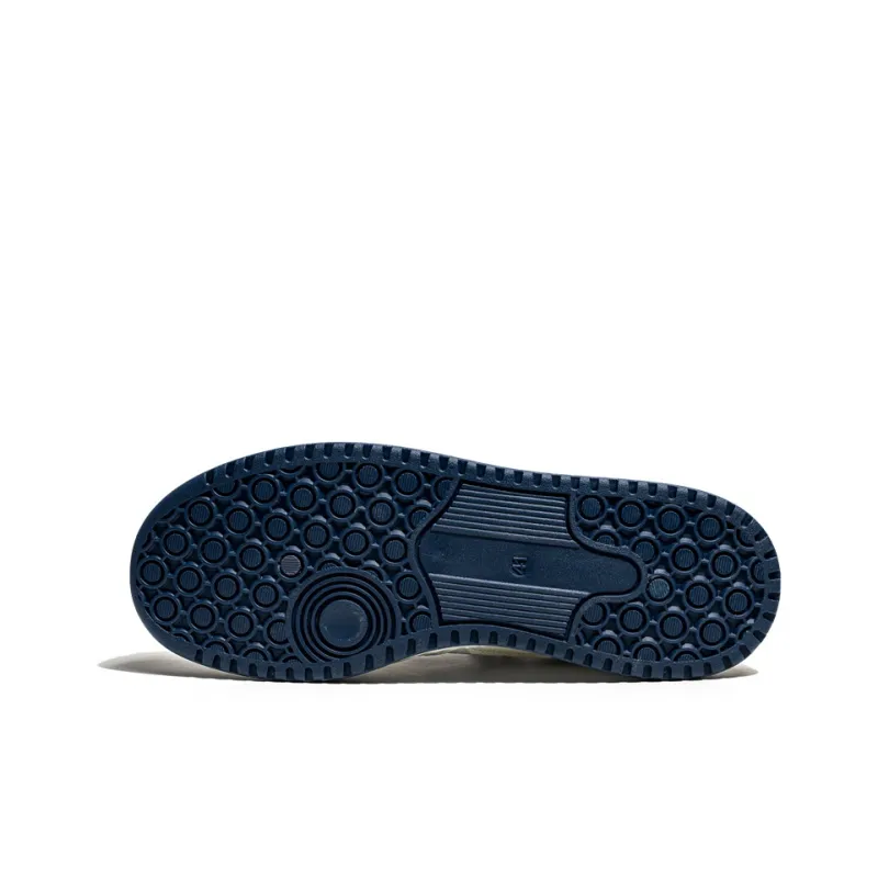 Meiretu Slip Resistant Low Top Skateboard Shoes Men's Blue-4
