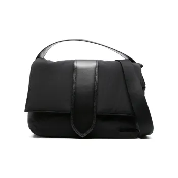 Jacquemus Nylon Messenger Bag Handbag Shoulder Bag Men's Black