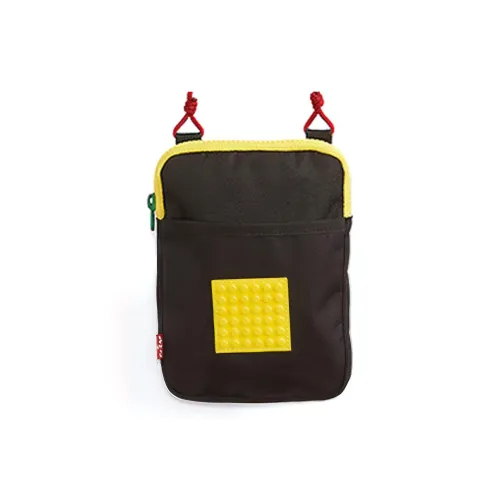 Levi's Polyester Shoulder Bag, Crossbody Bag Men's Black