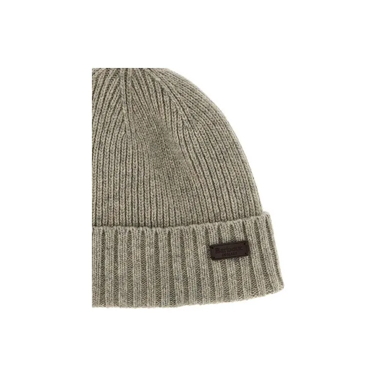 BARBOUR Wool Beanies Men's Light Gray-2