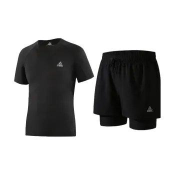 PEAK Swimming Sets Polyester Pool Men's Black