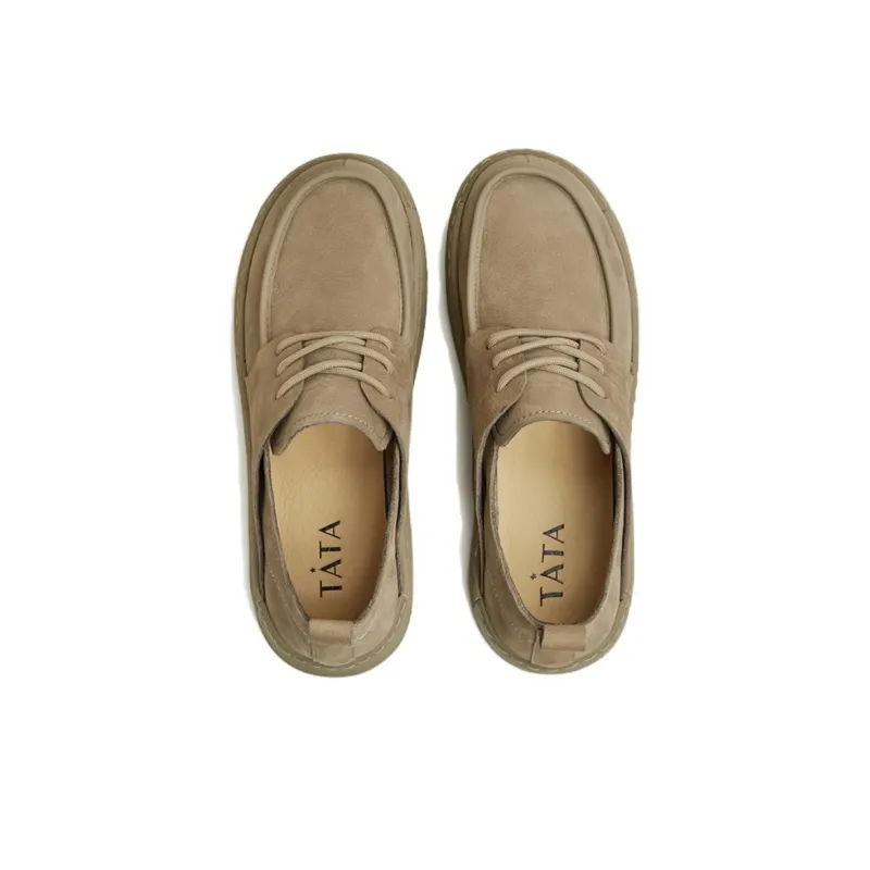 TATA Men's Casual Shoes Men Low Top Solid Color-8