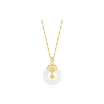 JUICY GRAPE Chalcedony Necklaces Women's
