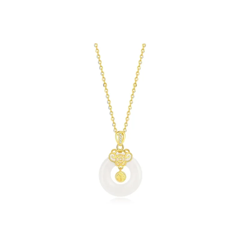 JUICY GRAPE Chalcedony Necklaces Women's-0