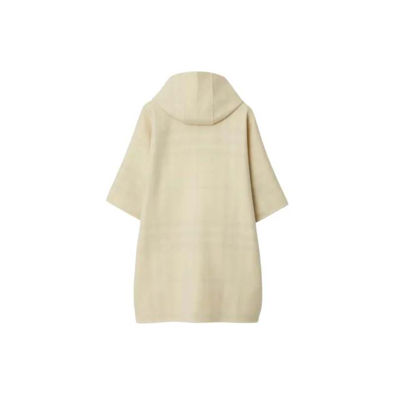Burberry EKD-embroidered Cashmere Cape-1