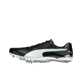 PUMA EvoSPEED Electric 7 Anti Slip Wear Resistant Low Top Running Shoes Unisex Black White
