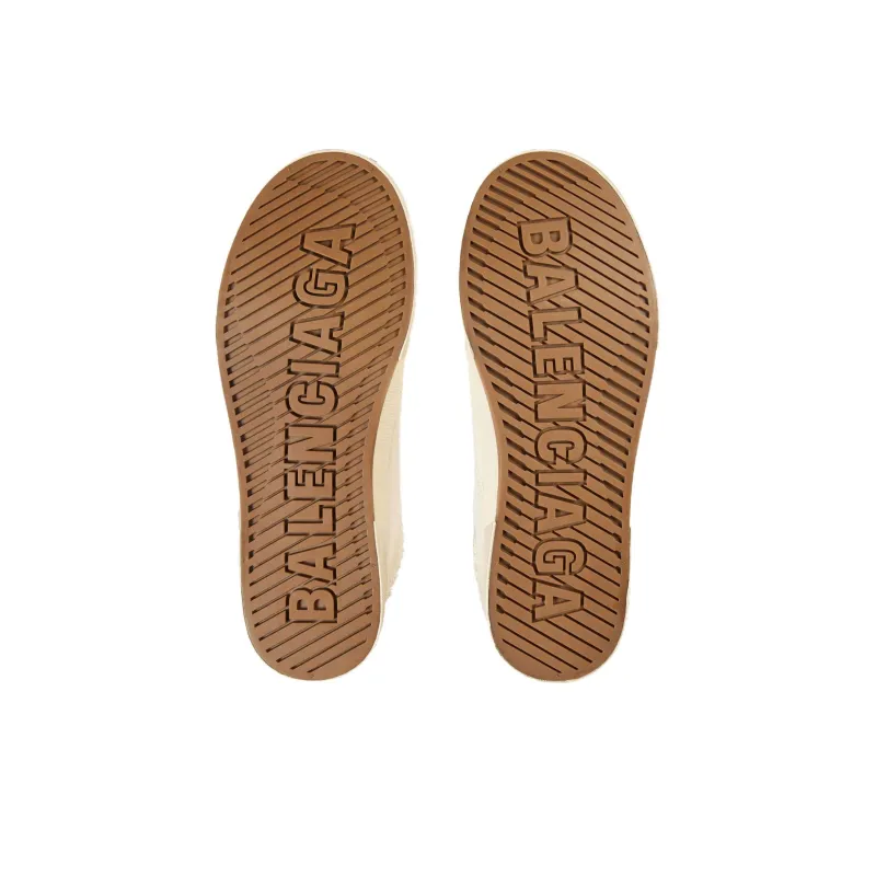 Balenciaga Paris Logo Printed Mule Sneakers Women's-4