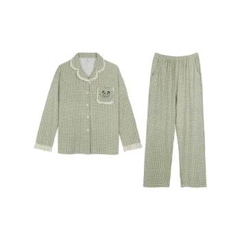 WOLFSFUL Pajama Set Women's Sprout Green