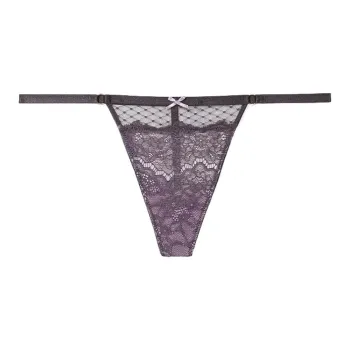 VICTORIA'S SECRET Underpants Women's 1 Pack Purple Gray