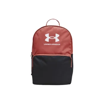 Under Armour Polyester Backpack Men's Sedona Red With Anthracite