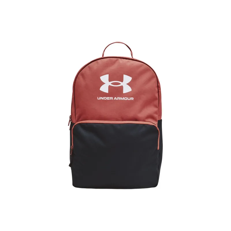 Under Armour Polyester Backpack Men's Sedona Red With Anthracite-0