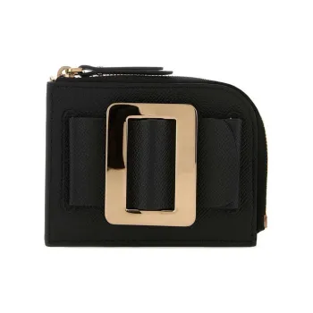 BOYY Buckle Detailed Zipped Card Holder