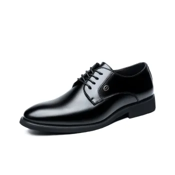 Batotem Dress Shoes Men Low Top Black/Brown