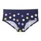 1 Pack (Marine Blue Multicolor Polka Dot Print)