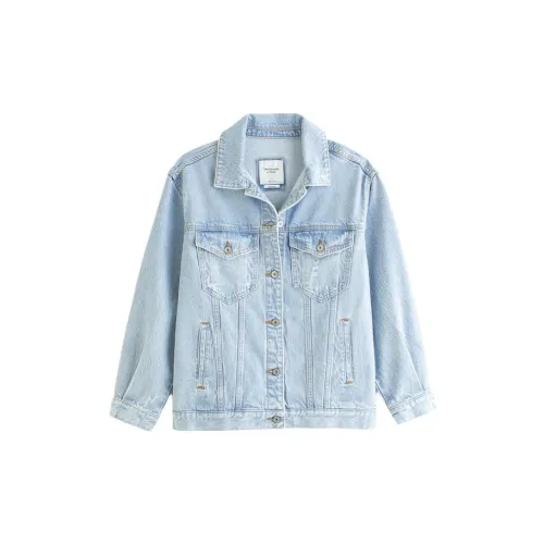 Abercrombie＆Fitch Denim Jackets Women's Light Washable