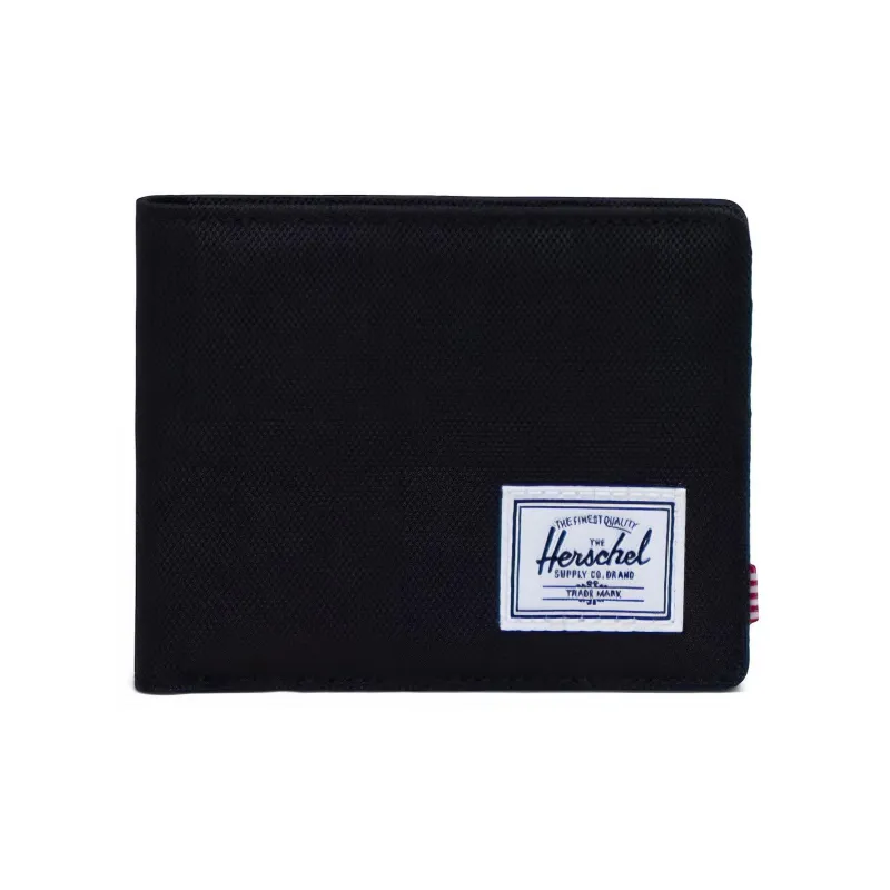 Herschel Polyester Wallets Card Holders Regular Unisex Black Navy Blue-0